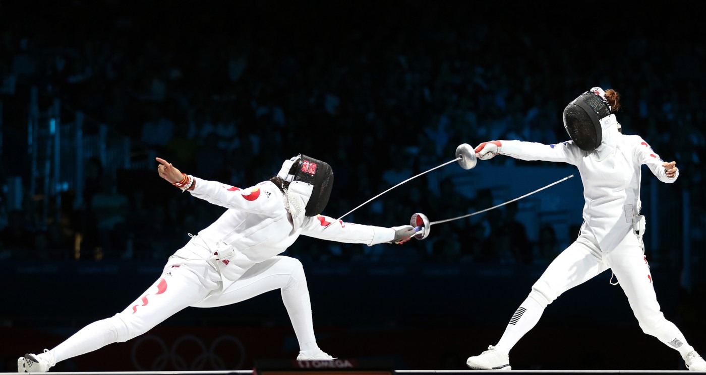 Kids and fencing